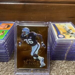 1995 Terry McDaniel Gold NFL Card
